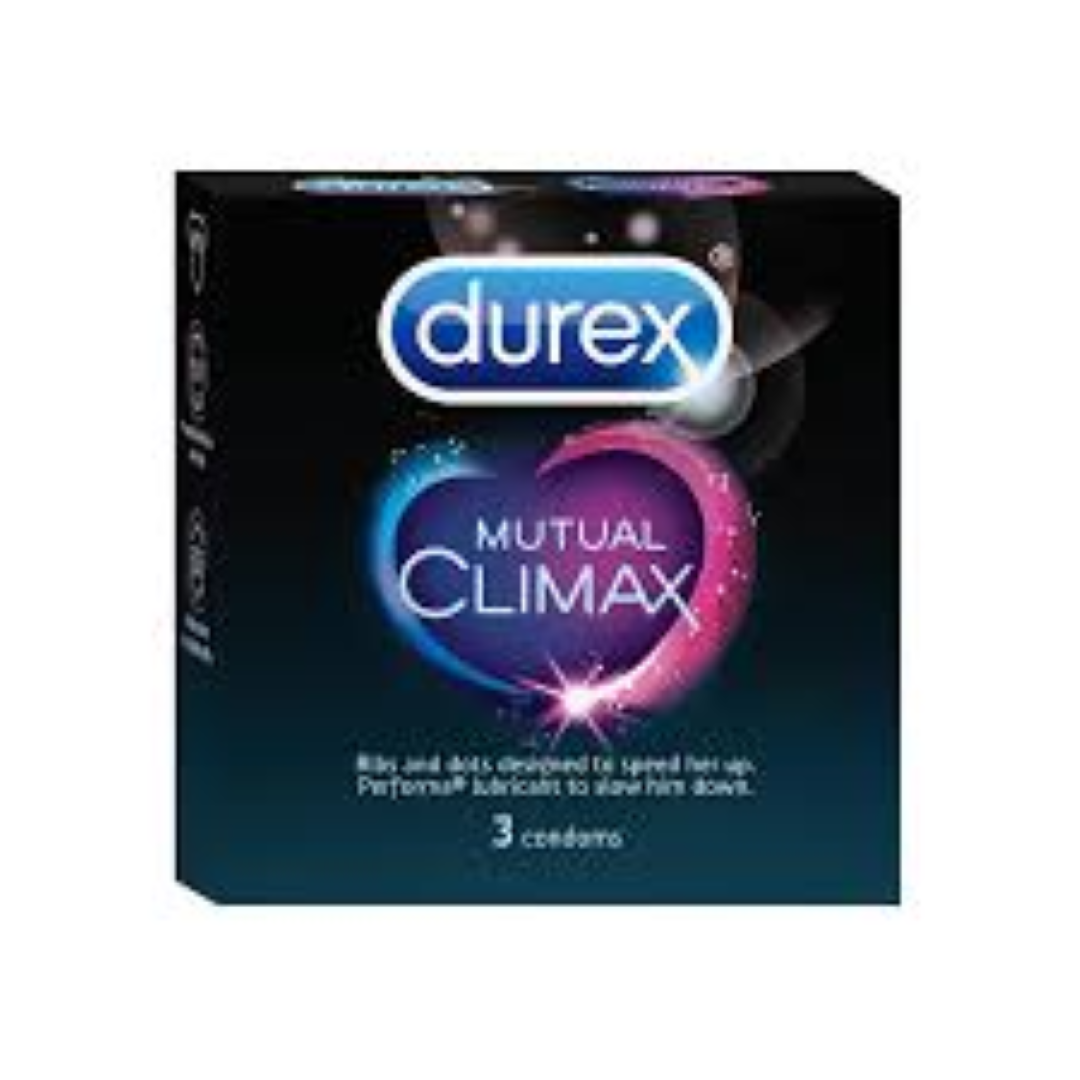 DUREX CONDOMS MUTUAL CLIMAX 3S